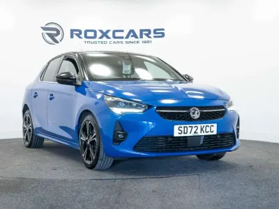 Used Vauxhall Corsa Ultimate 100 HP (73 kW) 2022 Blue Hatchback
