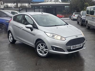 Used Ford Fiesta Zetec 100 HP (73 kW) 2014 Silver Hatchback