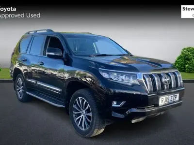 Used Toyota Land Cruiser 177 HP (130 kW) 2019 Black SUV