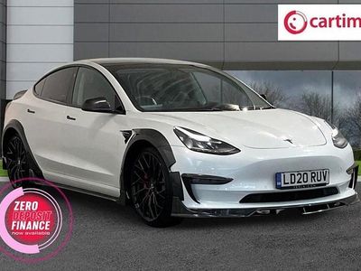 Used Tesla Model 3 Performance 82 kW (112 HP) 2020 White Sedan