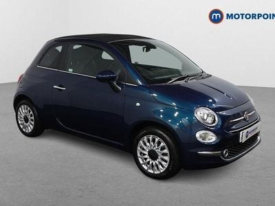 Used Fiat 500 2023 Blue Cabriolet