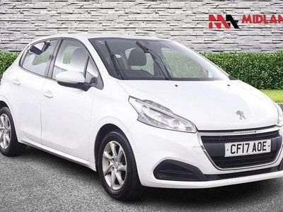 Used Peugeot 208 Active 2017 White Hatchback
