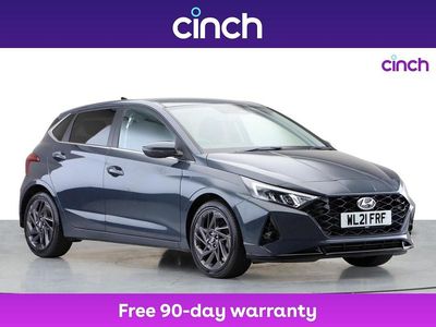 Grey Used 2021 Hyundai i20 Premium Hatchback | £12,909 (Fair price)