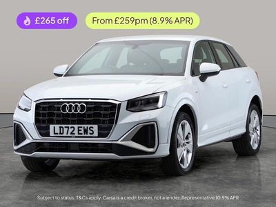Begagnad Audi Q2 S-Line 150 HK (110 kW) 2022 Vit SUV