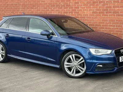Begagnad Audi A3 Sportback S-Line 150 HK (110 kW) 2015 Halvkombi