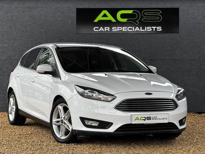 Used Ford Focus Zetec 2015 White Hatchback
