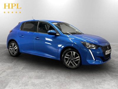 Used Peugeot 208 Allure Premium 100 HP (73 kW) 2021 Blue Hatchback