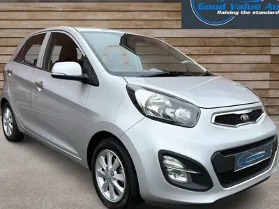 Used Kia Picanto 68 HP (50 kW) 2014 Silver Hatchback