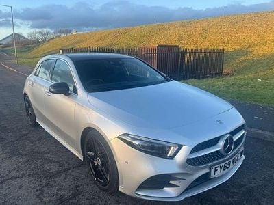 Silver Used 2019 Mercedes A250 AMG Line Premium Plus Hatchback | £16,795 (Fair price)