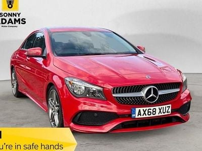 Red Used 2019 Mercedes CLA180 AMG line Sedan | £11,400 (Fair price)
