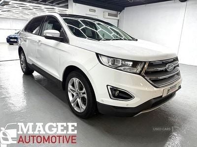 Used Ford Edge Titanium 180 HP (132 kW) 2017 White SUV