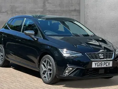 Used Seat Ibiza XCELLENCE Lux 115 HP (84 kW) 2019 Black Hatchback