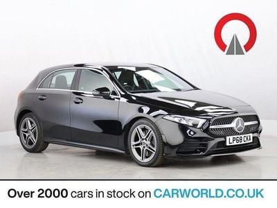 Black Used 2019 Mercedes A250 AMG line Hatchback | £16,877 (Super price)