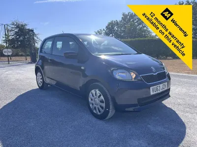 Used Skoda Citigo SE 60 HP (44 kW) 2013 Blue Hatchback