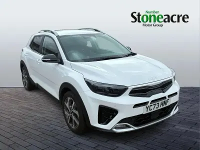 Used Kia Stonic GT-Line S 117 HP (86 kW) 2024 White SUV