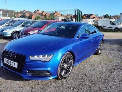 Blue Used 2015 Audi S7 Hatchback | £18,995