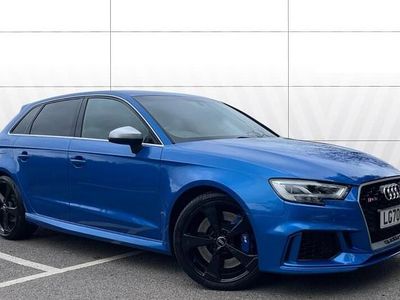 Used Audi RS3 Sport 400 HP (294 kW) 2019 Blue Sedan