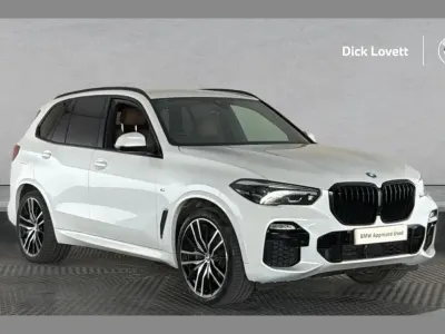 Used BMW X5 M Sport 394 HP (289 kW) 2021 White SUV