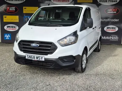 Used Ford Transit Custom 105 HP (77 kW) 2018 White Van