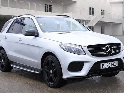 Silver Used 2016 Mercedes GLE500 AMG line SUV | £19,750