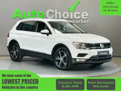 Używany VW Tiguan SE 150 KM (110 kW) 2017 Biały SUV