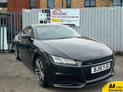 Used Audi TT S-Line 230 HP (169 kW) 2015 Black Coupe