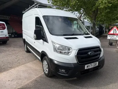 Used Ford Transit Trend 130 HP (95 kW) 2021 White Van