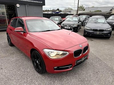 Used BMW 116 Sport Line 2013 Red Hatchback