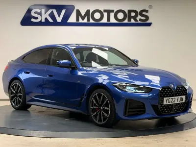 Used BMW 420 M Sport 184 HP (135 kW) 2022 Blue Coupe