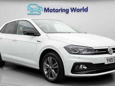 Used VW Polo R-line 116 HP (85 kW) 2019 White Hatchback