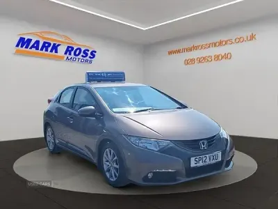 Used Honda Civic ES 2012 Brown Hatchback