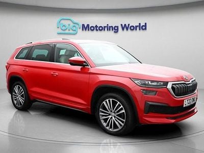Used Skoda Kodiaq LAURIN & KLEMENT 190 HP (139 kW) 2022 Red SUV