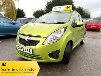Green Used 2012 Chevrolet Spark LT Hatchback | £2,190 (Fair price)