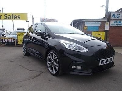 Used Ford Fiesta ST-Line X 123 HP (90 kW) 2020 Black Hatchback