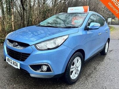 Used Hyundai ix35 Premium 115 HP (84 kW) 2012 Blue SUV