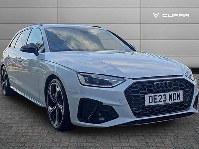 Used Audi A4 Black Edition 147 HP (108 kW) 2023 White Estate