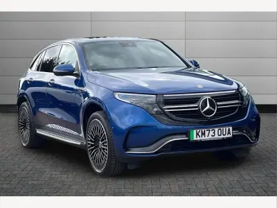 Used Mercedes EQC400 AMG Line Premium 300 kW (408 HP) 2023 Blue SUV
