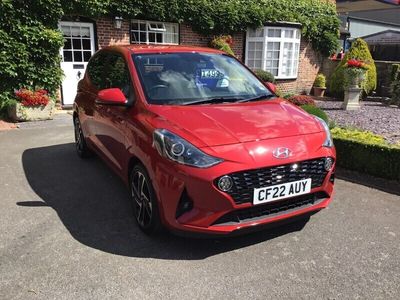 Red Used 2022 Hyundai i10 Premium Hatchback | £14,995 (A bit pricey)