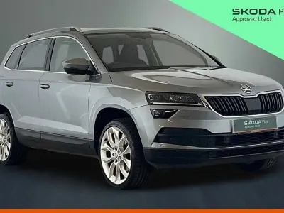 Gebraucht Skoda Karoq SE L 150 PS (110 kW) 2021 Grau SUV