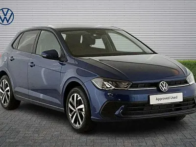 Used VW Polo Match 95 HP (69 kW) 2026 Reef blue Hatchback