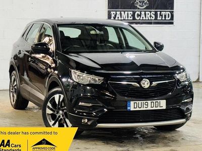 Used Vauxhall Grandland X Sport 130 HP (95 kW) 2019 Black SUV
