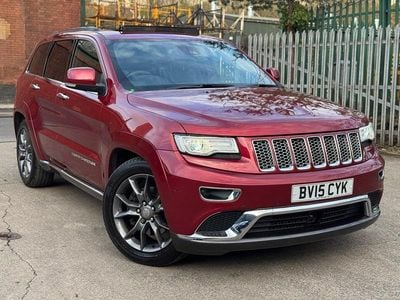 Used Jeep Grand Cherokee Summit 247 HP (181 kW) 2015 Red SUV