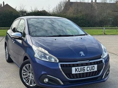 Used Peugeot 208 Allure 2016 Blue Hatchback