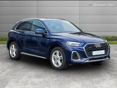 Used Audi Q5 S-Line 295 HP (216 kW) 2023 Blue SUV