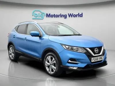 Used Nissan Qashqai N-Connecta 140 HP (102 kW) 2018 Blue SUV