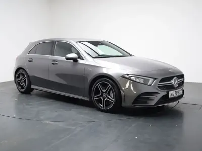 Used Mercedes A35 AMG Executive 306 HP (225 kW) 2021 Grey Hatchback
