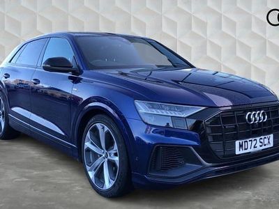 Blue Used 2022 Audi Q8 Black Edition SUV | £42,600 (Fair price)