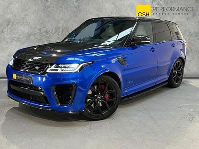 Blue Used 2021 Land Rover Range Rover Sport SVR SUV | £45,895 (Fair price)