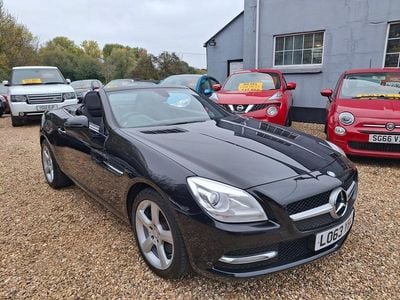 Obsidian black Used 2014 Mercedes SLK250 Cabriolet | £6,495 (Fair price)