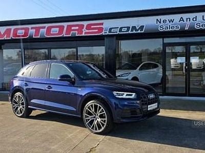 Used Audi Q5 S-Line 190 HP (139 kW) 2019 Blue SUV